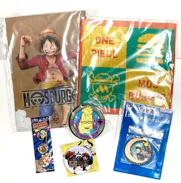 모스버거 x 원피스 콜라보 상품 외 굿즈