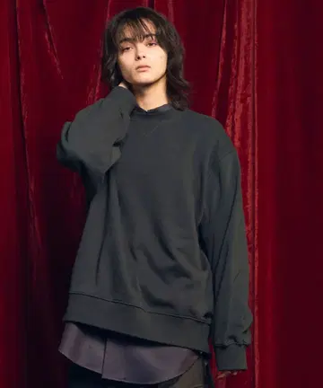 원마일 웨어 프라임 오버 크루넥 풀오버 맨투맨 (1)