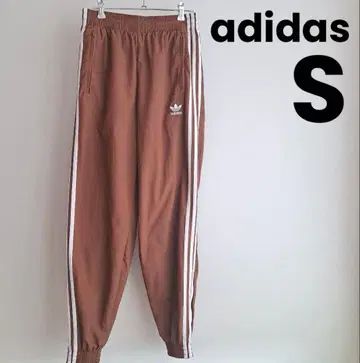 [ 완판템 ] adidas 브라운 우븐 파이어버드 트랙 팬츠 S