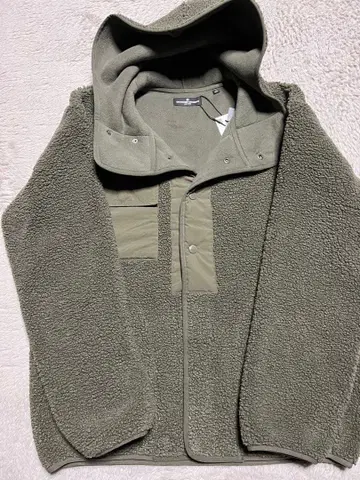 GU 엔지니어드 가먼츠 플리스 자켓 올리브 S 사이즈