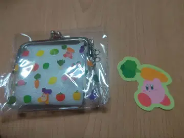 별의 커비 야채 복권 클리어 복주머니 + 스티커