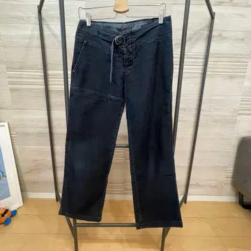 45rpm 와이드 팬츠 데님 [ size 4 ] XL