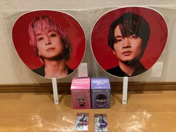 SnowMan 부채 클리어 스티커 소프트 비닐 사쿠군 푹카