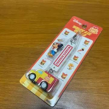 레어 디즈니 미키 버거 키체인 키링 스트랩