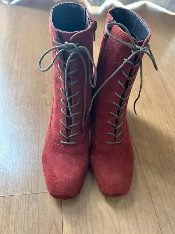 cava cava 레이스업 부츠