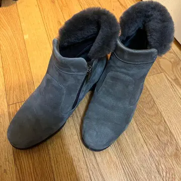 [ 새상품급 ] 긴자 요시노야 Yoshinoya 스웨이드 부츠 22cm