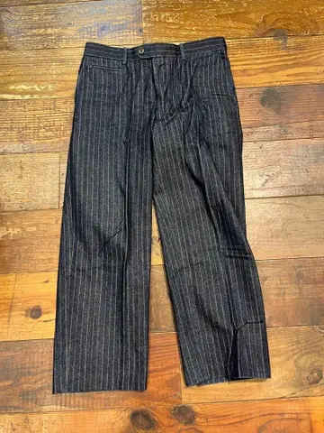 The Stylist Japan 스트라이프 데님 팬츠