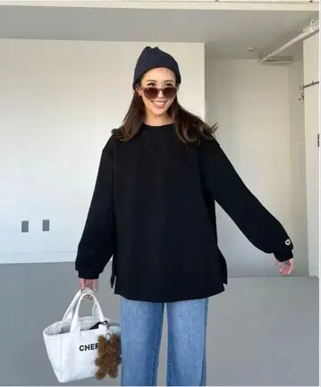 CHERI / CHERI since 1985 데일리 롱 맨투맨