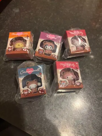 산리오 미니어처 패키지 컬렉션 컴플리트 세트