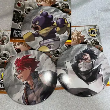 히로아카 원화전 캔뱃지 3점