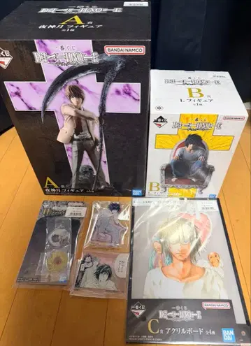 제일복권 데스노트 A, B상 세트 덤 포함