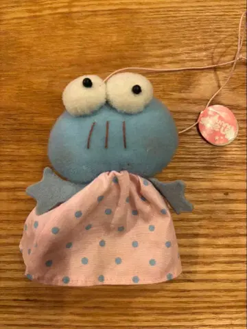 산리오 케로케로케로피 손가락 인형 핑거 퍼펫 쇼와 레트로 택 포함