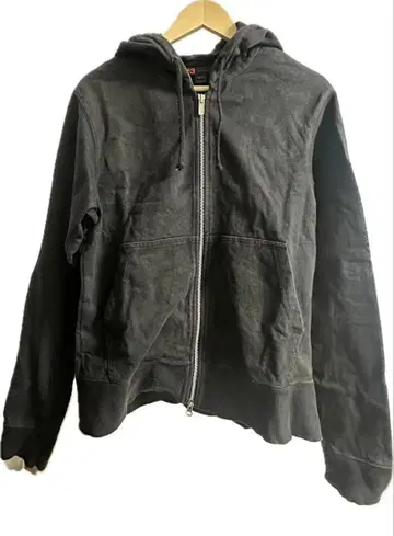 Y-3 블랙 집업 후드티