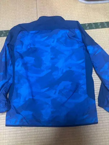 Mizuno BREATH THERMO XL 블루 저지