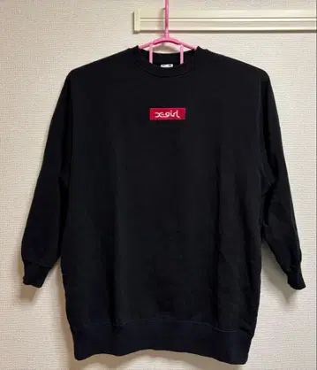 X-girl 맨투맨 원피스