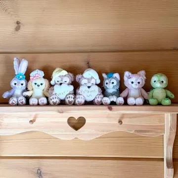 더피&프렌즈 봉제 인형 스위트 드림스 7개 세트