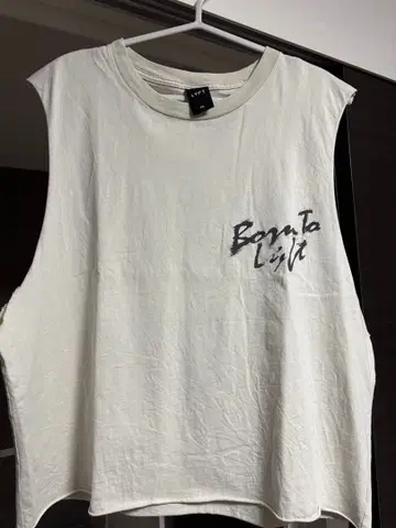 LYFT 탱크탑 M 사이즈 화이트