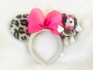 미니 마우스 레오파드 무늬 머리띠