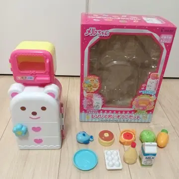 멜짱 냉장고와 음식 세트