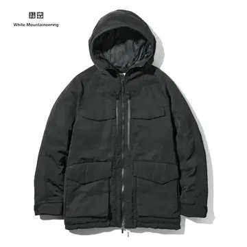 [새상품급] UNIQLO 4XL 화이트 마운티니어링 하이브리드 다운
