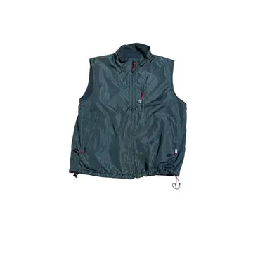 나일론 다운 베스트 리버서블 구제 의류