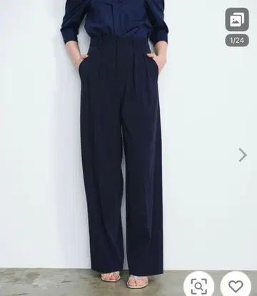 N.O.R.C 슬랙스 팬츠 멀티 기능 2턱 와이드 팬츠