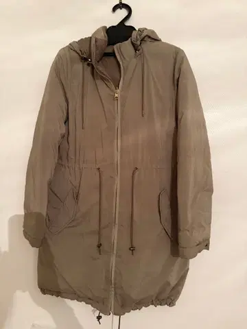 유나이티드 애로우즈 베이지 다운 자켓 리버서블