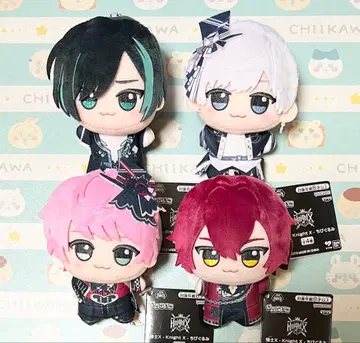 기사X Knight X SD 인형 봉제 인형 마스코트 전 4종 세트