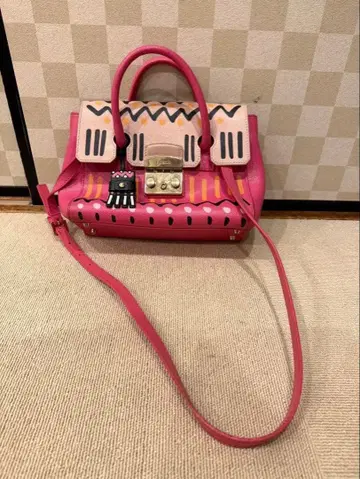 FURLA 핑크 숄더백