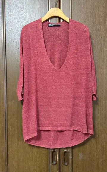 새상품급 M&.KYOKO 코튼 니트 사토 섬유