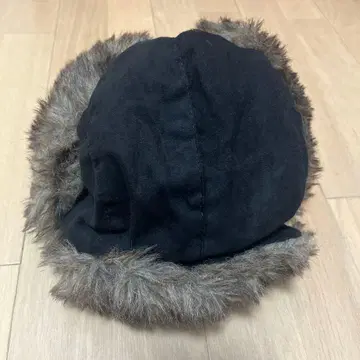 블랙 퍼 플라이트 캡