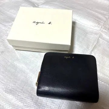 agnes b. 에네스베 지갑 라운드 지퍼