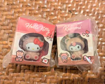 산리오 캐릭터 미니어처 패키지 컬렉션 키티 & 쿠로미