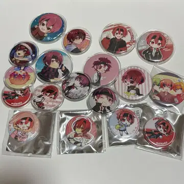 초코라비 마이타케 캔뱃지 19개 사인 포함