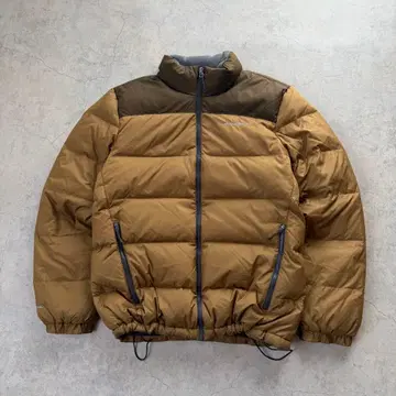 에디 바우어 다운 자켓 드로우 코드 로고