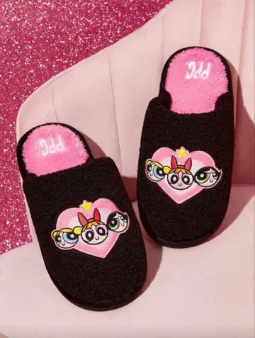 파워퍼프걸 슬리퍼 24.5~25cm 전후
