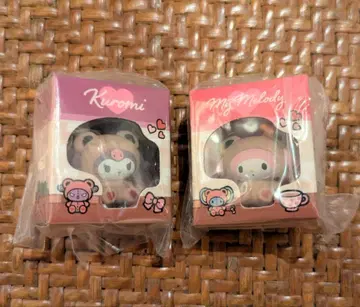 마이멜로디 & 쿠로미 산리오 캐릭터즈 미니어처 패키지 컬렉션