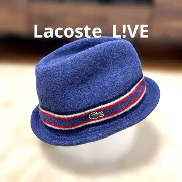 Lacoste L!VE 네이비 울 햇