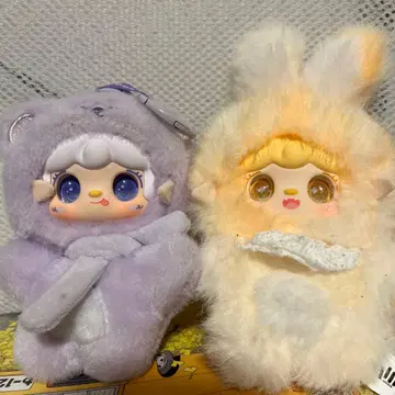 곰과 토끼 봉제 인형 yuuki