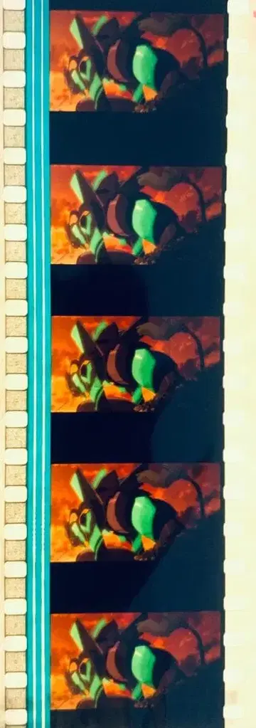 에반게리온 신극장판 초회판 특전 필름 초호기 대기 장면 사도전