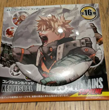 나의 히어로 아카데미아 원화전 컬렉션 캔뱃지 바쿠고 카츠키