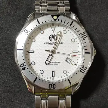 GIAN MARCO VENTURI 쿼츠 손목시계 다이버 타입 남성용