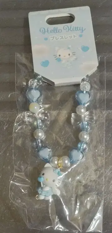 산리오 헬로키티 엔젤 팔찌 (블루)