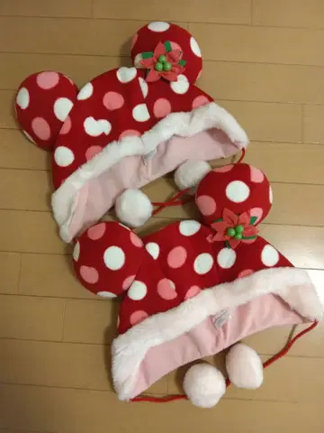 단종 상품 팬캡 미니 귀달이 모자 빨간색 도트