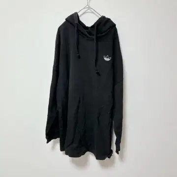 아디다스 [ L ] 후드티 / 브랜드 로고 자수 백 프린트 면 캐주얼