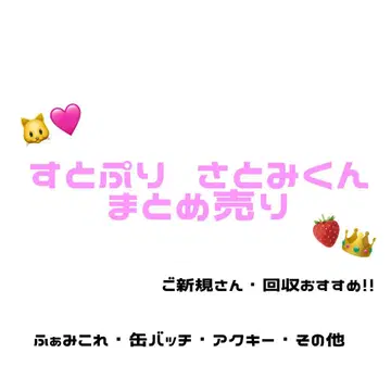 스토푸리 사토미군 묶음 판매