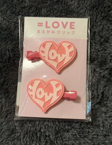 이코라브 앞머리 클립