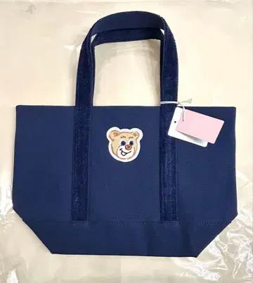 페이러 올드 테디 와펜 토트백 스몰 네이비 새상품 택 포함