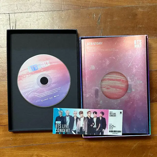 방탄소년단 BTS WORLD OST 앨범 + 콘서트 티켓