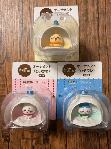 에니마이 복권 치이카와 (먼작귀) 하치와레 토끼 오너먼트 F상